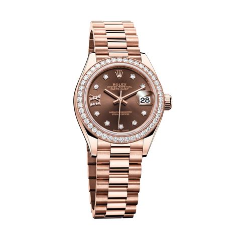 Rolex everose gold watch